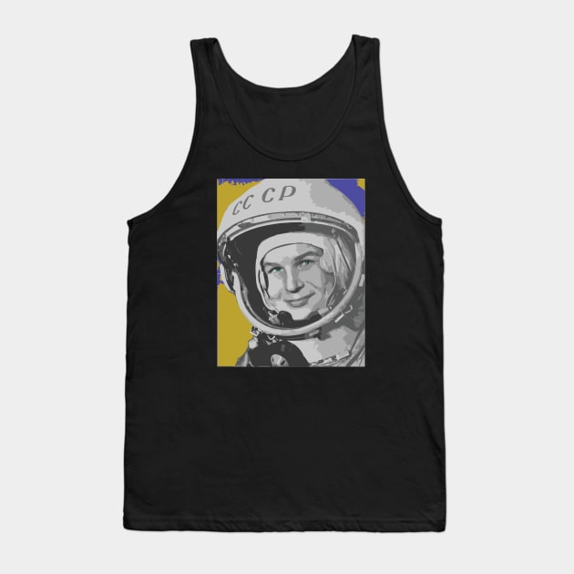 First Woman in Space Tank Top by EdwardLarson